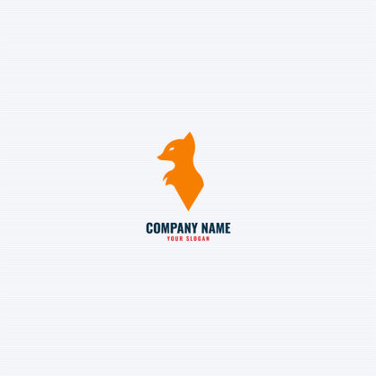 Logo Fuchs Unternehmen tiere Unternehmensberatung Unternehmensentwicklung Verantwortung Hunde Orange Schlau Wissen Spirit Frei Job Abenteuer Adventure Fertiges Logo kaufen Logoshop Logoatelier