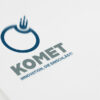 Logo Komet Innovation Einschlag Kraft Power Explosion Bewegung Geschwindigkeit Kraftvoll Sterne Macht Dynamik Fertiges Logo kaufen Logoshop Logoatelier.eu