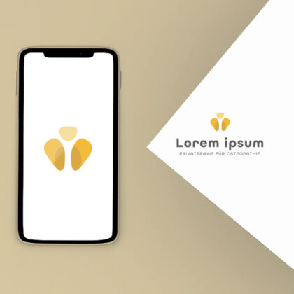 Logo Osteopathie Praxis Sport Fertiges Logo kaufen Logoshop Logoatelier