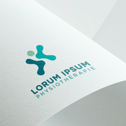 Logo Physiotherapie Praxis Sport Fertiges Logo kaufen Logoshop Logoatelier