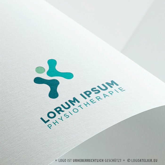 Logo Physiotherapie Praxis Sport Fertiges Logo kaufen Logoshop Logoatelier