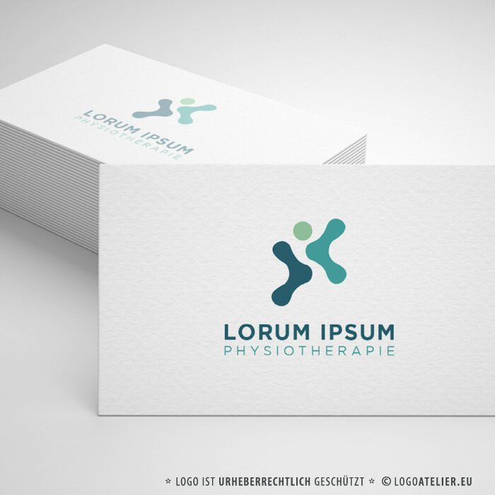 Logo Physiotherapie Praxis Sport Fertiges Logo kaufen Logoshop Logoatelier