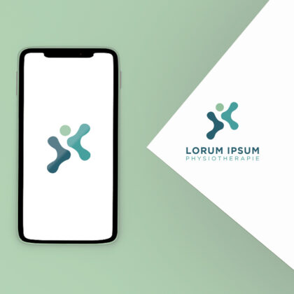 Logo Physiotherapie Praxis Sport Fertiges Logo kaufen Logoshop Logoatelier