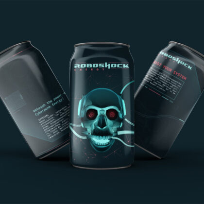 Logo Roboshock Energy Dynamisch Energie Schriftzug Dynamisch Fertiges Logo kaufen Logoshop Logoatelier