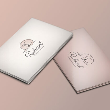 Logo Ruhepol Hund Schlaf Stille Tiere Entspannung Genuß Harmonie Beruhigung Schlummern Ruhe Gelassenheit Fertiges Logo kaufen Logoshop Logoatelier.eu