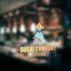 Logo Sushi Samurai Dynamisch Restaurant Dynamik Abstrakt Modern Minimalistisch Kochen Essen Fertiges Logo kaufen Logoshop Logoatelier