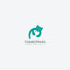 Logo Tierarzt Praxis Tier Hund Katze Fertiges Logo kaufen Logoshop Logoatelier