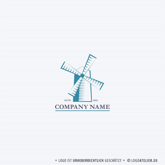Logo Wind Mühle Retro Klassisch Architektur Energie Windmühle Getreide Vintage Bewegung Windkraft Windrad Fertiges Logo kaufen Logoshop Logoatelier Logo Wind Mühle Retro Klassisch Architektur Energie Windmühle Getreide Vintage Bewegung Windkraft Windrad Fertiges Logo kaufen Logoshop Logoatelier