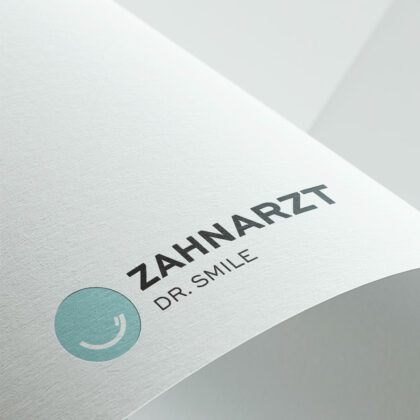 Logo Zahnarzt Praxis Arzt Zahn Fertiges Logo kaufen Logoshop Logoatelier