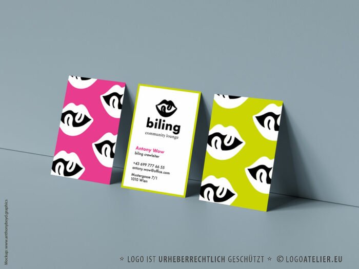 Logo_biling_community_lounge_cuisine_Mockup_visitenkarte