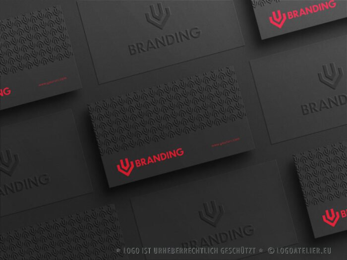 Logo Buchstabe U V Männliches Logo Technisches Logo Werbeagentur Markenagentur Kraftvoll Stark Power Erfolgreich Fertiges Logo kaufen Logoshop Logoatelier.eu