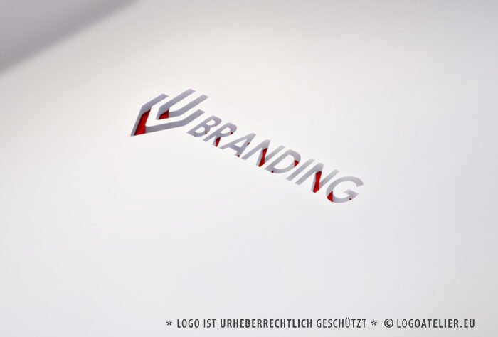 Logo Buchstabe U V Männliches Logo Technisches Logo Werbeagentur Markenagentur Kraftvoll Stark Power Erfolgreich Fertiges Logo kaufen Logoshop Logoatelier.eu