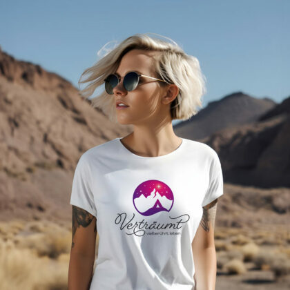 Logo Verträumt Sterne Zelt Nacht Campen Erholung Sterne Erholen Seele Berühren Polarlicht Pink Träumen Natürlich Fertiges Logo kaufen Logoshop Logoatelier.eu