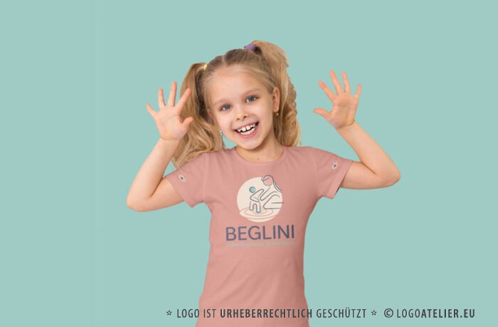 Logo Eltern Kinder Begleitung Lernen Glück Liebe Spaß Freude Spielen Fürsorge Umsorgen Kreativ Kids Kindergarten Fertiges Logo kaufen Logoshop Logoatelier.de