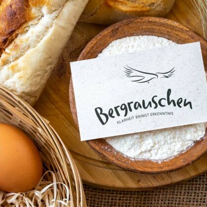 Logo Sinn des Lebens Klarheit Erkenntnis Adler Bergrauschen Berge Weisheit Gipfelrausch Höhenflug Wichtiges Identität Träume Ziele Freiheit Frieden Fertiges Logo kaufen Logoshop Logoatelier.eu