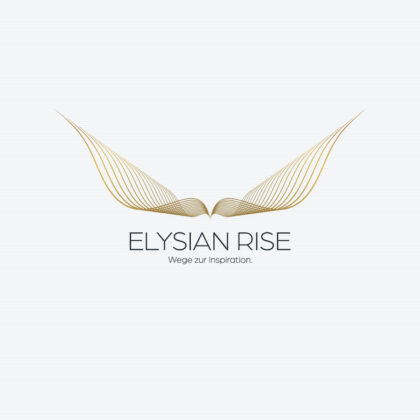 Logo Aufstieg Erhebung Fliegen Leicht Golden Inspiration Flügel Vogel Flugzeug Schmetterling Adler Sicherheit Fertiges Logo kaufen Logoshop Logoatelier.eu