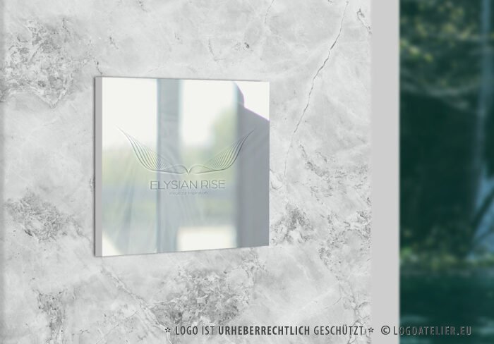 Logo Aufstieg Erhebung Fliegen Leicht Golden Inspiration Flügel Vogel Flugzeug Schmetterling Adler Sicherheit Fertiges Logo kaufen Logoshop Logoatelier.eu