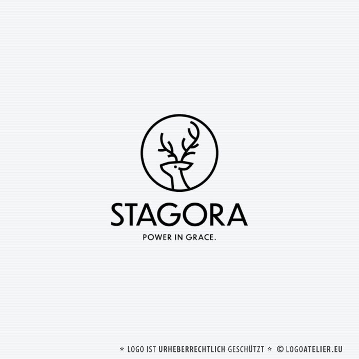 Logo Hirsch Kraft Anmut Mut Stärke Neubeginn Männlich Geweih Stolz Macht Würde Sanftmut Wald Gütig Adel Simple Fertiges Logo kaufen Logoshop Logoatelier.de Logo Hirsch Kraft Anmut Mut Stärke Neubeginn Männlich Geweih Stolz Macht Würde Sanftmut Wald Gütig Adel Simple Fertiges Logo kaufen Logoshop Logoatelier.de