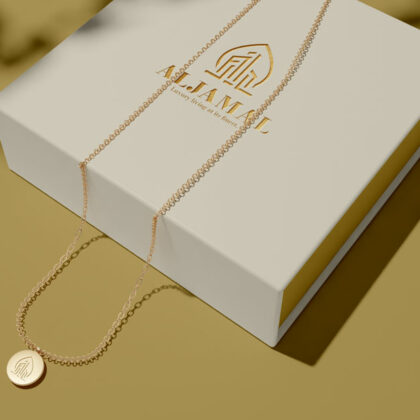 Logo Luxus Immobilien Vermittlung Arabien Perfektion Edel Glück Real Estate Makler Haus Architektur Baufirma Gebäude Edles Logo kaufen Logoshop Logoatelier