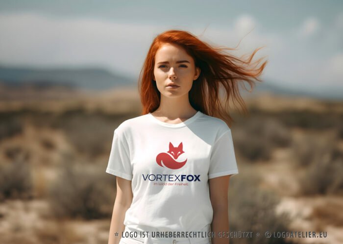 Logo Fuchs Wind Gefährte Freiheit Wendig Charakter Bewegung Schnelligkeit Geschmeidigkeit Dynamik Geschicklichkeit Intuition Führung Klug Selbsterkenntnis Weisheit Wind Welle Wasser