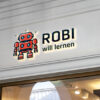Exklusives Roboter Logo Jedes Logo ist ein Einzelstück Fertige Logos kaufen Logoshop Logoatelier.de