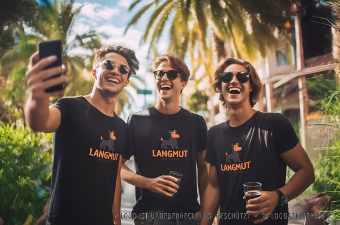 Hunde Logo Mutig Großartig Aufmerksam Liebevoll Lustig Dackel Hunde Dackellogo Dachshund Teckel Fertiges Logo kaufen Logoshop Logoatelier.de