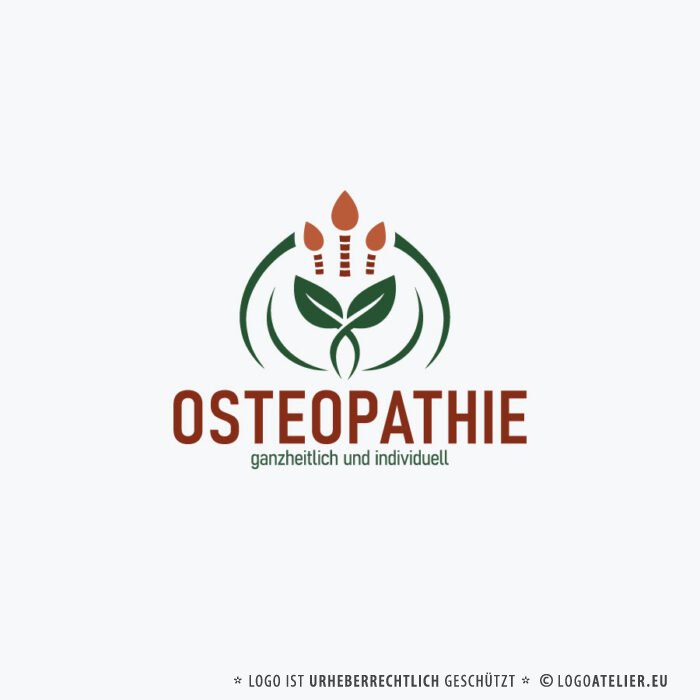 Logo strukturelle Osteopathie Physiotherapie Arzt Medizin Spirituelles Natürlich Ganzheitlich Individuell Fertiges Logo kaufen Logoshop Logoatelier (5)