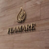 Logo Flamme Licht Feuer Brennen Spirituell Heiß Anzünden Entfachen Fertiges Logo kaufen Logoshop Logoatelier