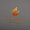 Logo Flamme Licht Feuer Brennen Spirituell Heiß Anzünden Entfachen Fertiges Logo kaufen Logoshop Logoatelier