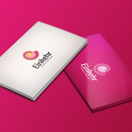 Spirituelles Logo Geborgenheit Einkehr Bedacht Schnecke Vorsicht Achtsam Ruhe Fertiges Logo kaufen Logoshop Logoatelier