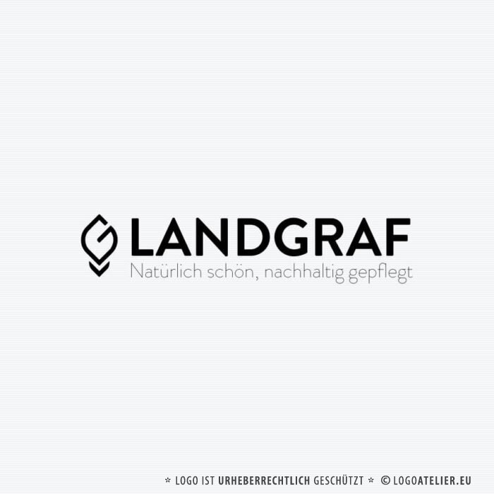 Logo Gärtnerei Landschaftspflege Landschaftsbauer Logo kaufen Logoshop Logoatelier