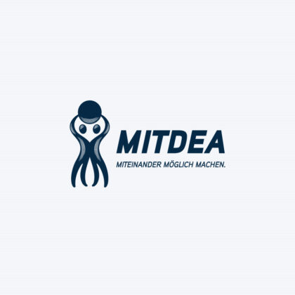 Logo Gemeinsame Verantwortung Verbindung Aufbruch Vision Zusammen Wachsen Licht Balance Miteinander Fertiges Logo kaufen Logoshop Logoatelier.de