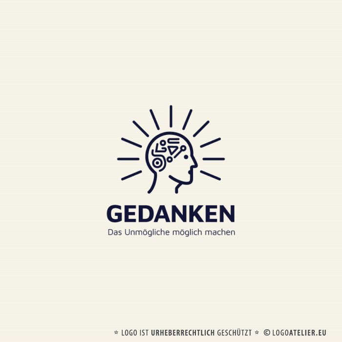 Logo positiv Denken Spirituelles Wissenschaft Mind Etwas erreichen Glaubenssache Dankbar Fertiges Logo kaufen Logoshop Logoatelier.eu Logo positiv Denken Spirituelles Wissenschaft Mind Etwas erreichen Glaubenssache Dankbar Fertiges Logo kaufen Logoshop Logoatelier.eu