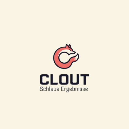 Fuchs Logo Buchstabe C Einfluss Macht Ruhm Ergebnisse Klug Schlau Pink Aufmerksamkei Jugend Follower Virale Trend Bekanntheit Status Fertiges Logo kaufen Logoshop Logoatelier.de