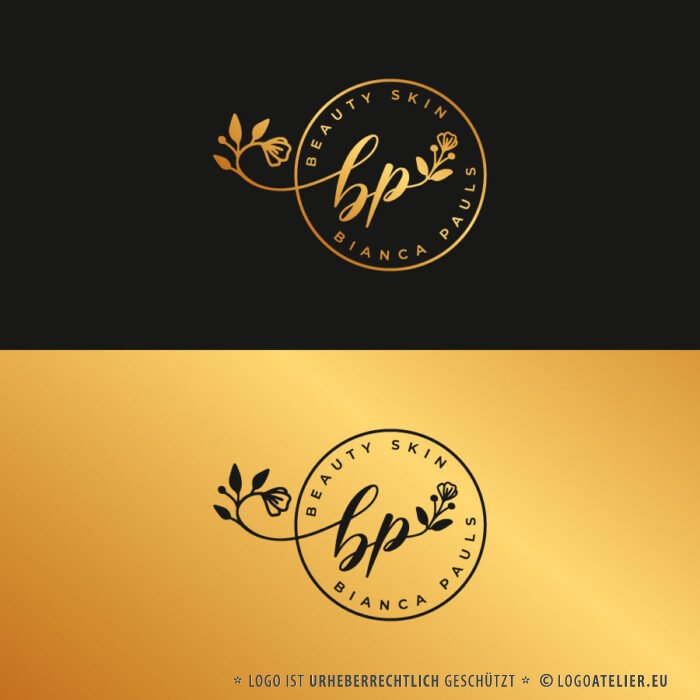 Logo Beauty Schönheit Salon Kosmetik Kosmetikstudio Beauty Beautysalon Logodesign Schönheitsstudio Makeup