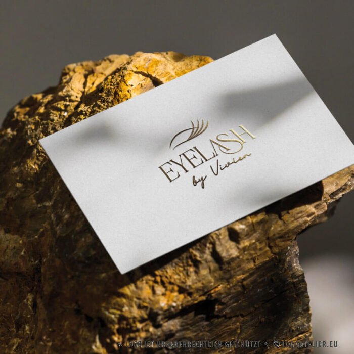 Logo Eyelash Salon Kosmetik Kosmetikstudio Beautysalon Logodesign Schönheit Schönheitsstudio Beauty Makeup