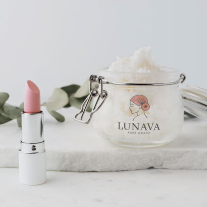Logo Wunderschöne Frau Anmut Weiblich Naturkosmetik Pflege Ruhe Entspannen Erholung Gesundheit Massage Schönheit Fertiges Logo kaufen Logoshop Logoatelier.eu