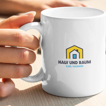 Logo Immobilienmakler Modernes Logo Klar Einfach Haus Stadt Stadtwohnung Hausbau Fertighaus Tiny Haus Vermietung Verkaufen Architektur Fertiges Logo kaufen Logoshop Logoatelier.de