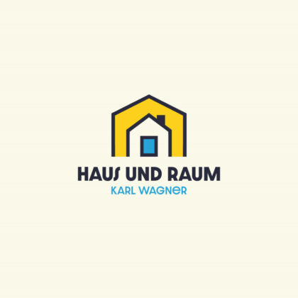 Logo Immobilienmakler Modernes Logo Klar Einfach Haus Stadt Stadtwohnung Hausbau Fertighaus Tiny Haus Vermietung Verkaufen Architektur Fertiges Logo kaufen Logoshop Logoatelier.de