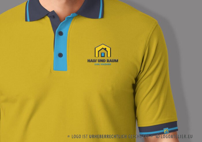 Logo Immobilienmakler Modernes Logo Klar Einfach Haus Stadt Stadtwohnung Hausbau Fertighaus Tiny Haus Vermietung Verkaufen Architektur Fertiges Logo kaufen Logoshop Logoatelier.de