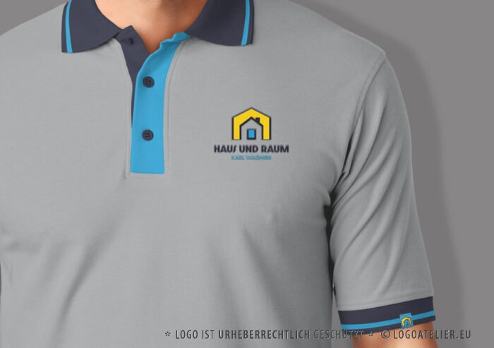 Logo Immobilienmakler Modernes Logo Klar Einfach Haus Stadt Stadtwohnung Hausbau Fertighaus Tiny Haus Vermietung Verkaufen Architektur Fertiges Logo kaufen Logoshop Logoatelier.de