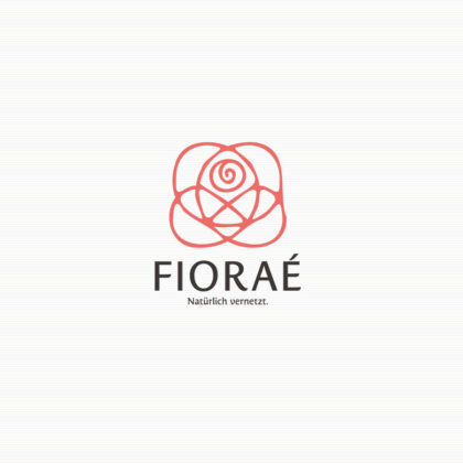 Logo Rose Gemeinschaft Netz Gemeinsam Blume Pflanze Vernetzt Technik Teamwork Partner Aufblühn Community Fertiges Logo kaufen Logoshop Logoatelier.eu