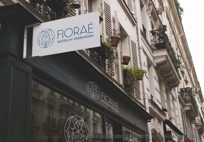 Logo Verbunden Blume Gesichter Freunde Verwachsen Gemeinschaft Netzwerk Gemeinsam Blume Pflanze Vernetzt Teamwork Partner Natur Stärke Fertiges Logo kaufen Logoshop Logoatelier.de