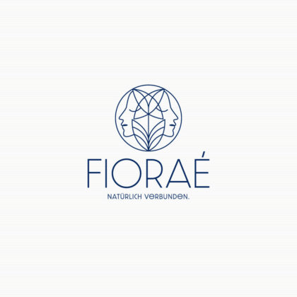 Logo Verbunden Blume Gesichter Freunde Verwachsen Gemeinschaft Netzwerk Gemeinsam Blume Pflanze Vernetzt Teamwork Partner Natur Stärke Fertiges Logo kaufen Logoshop Logoatelier.eu