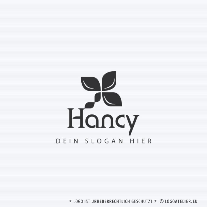 Logo Naturkosmetik Pflege Gesundheit Bio Bioprodukte Wellness Vitalität Schönheit Energie Natur Pflanzen Nachhaltig Beauty Spa Erholung Logoatelier