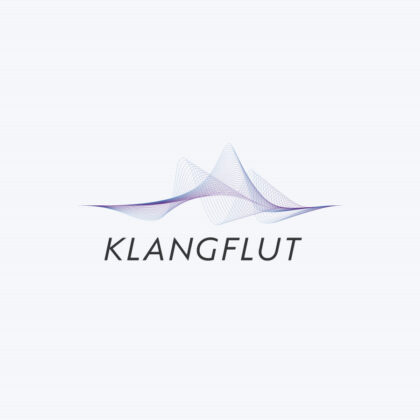 Logo Welle Flut Wasser Bewegung Töne Musik Klang Sound Laut Berge Linien Fertiges Logo kaufen Logoshop Logoatelier.eu