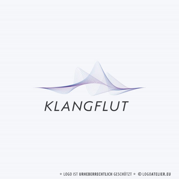 Logo Welle Flut Wasser Bewegung Töne Musik Klang Sound Laut Berge Linien Fertiges Logo kaufen Logoshop Logoatelier.eu Logo Welle Flut Wasser Bewegung Töne Musik Klang Sound Laut Berge Linien Fertiges Logo kaufen Logoshop Logoatelier.eu